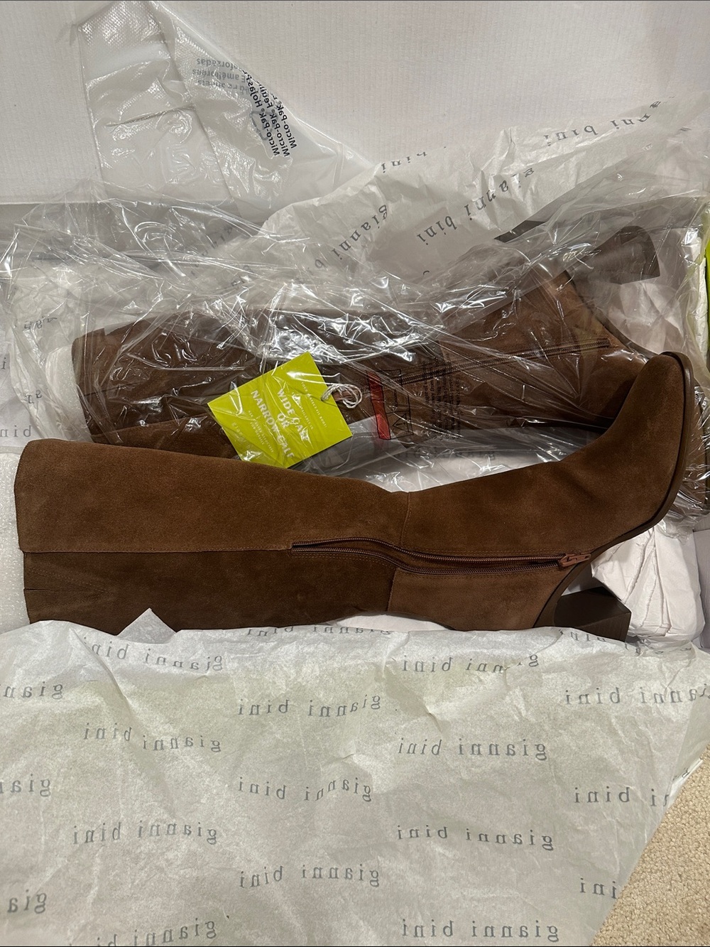 Gianni Bini Brown Suede Boots